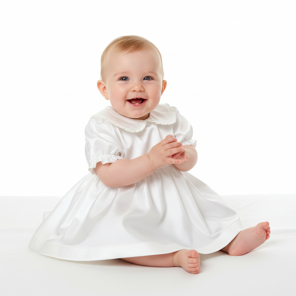 Vivían Couture Dress & Bloomer Set